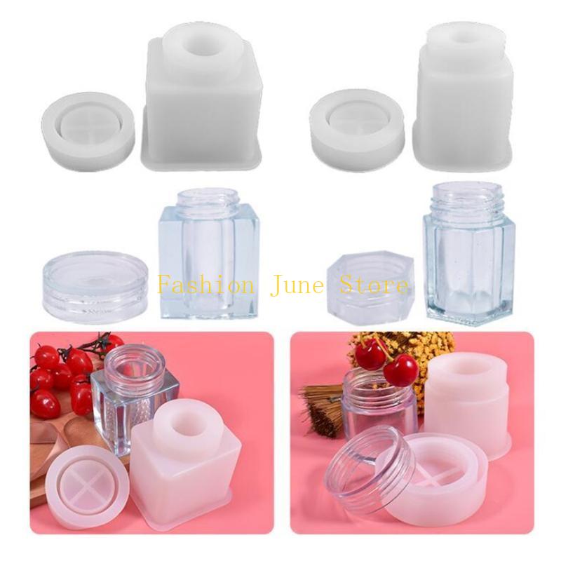 Silicone Epoxy Resin Molds Set - Forma silikonowa do żywicy epoksydowej, pojemnik