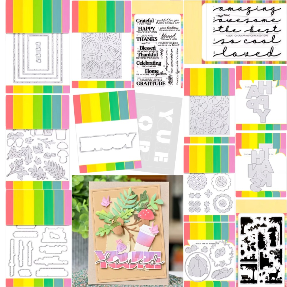 Scrapbooking - Nowe metalowe wykrojniki do ciast, szablony