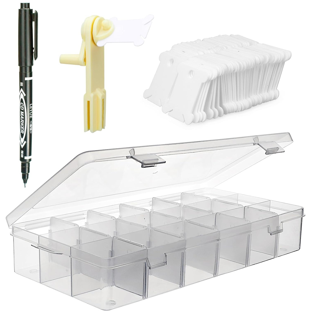 Cotton Embroidery Thread Skeins - Organizer na nici do haftowania z