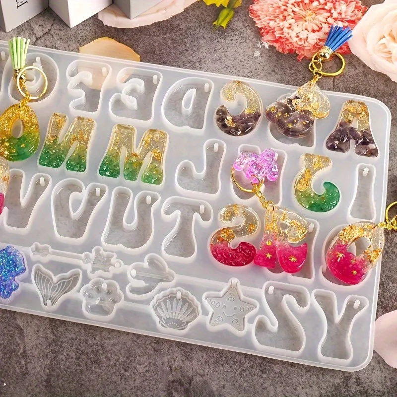 Silicone Epoxy Resin Molds Set - Zestaw form do odlewania żywicy silikonowej