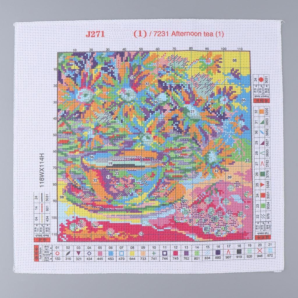 Cross Stitch Stamped Kits Beginners - Zestawy do haftowania krzyżykowego dla dorosłych