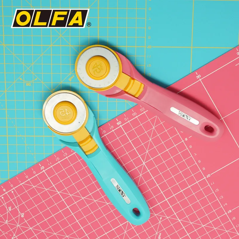 Rotary Cutter For Fabric 45Mm - Obrotowa ostrze tnące różowa Olfa RTY-2/C