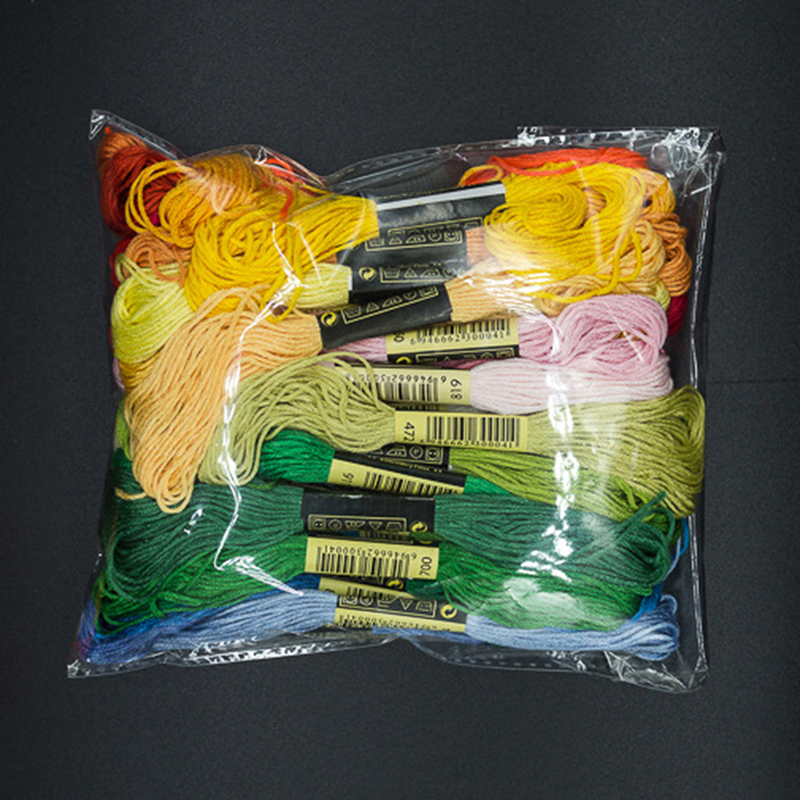 Cotton Embroidery Thread Skeins - C 24/100/50 Wielokolorowe Nici Bawełniane do
