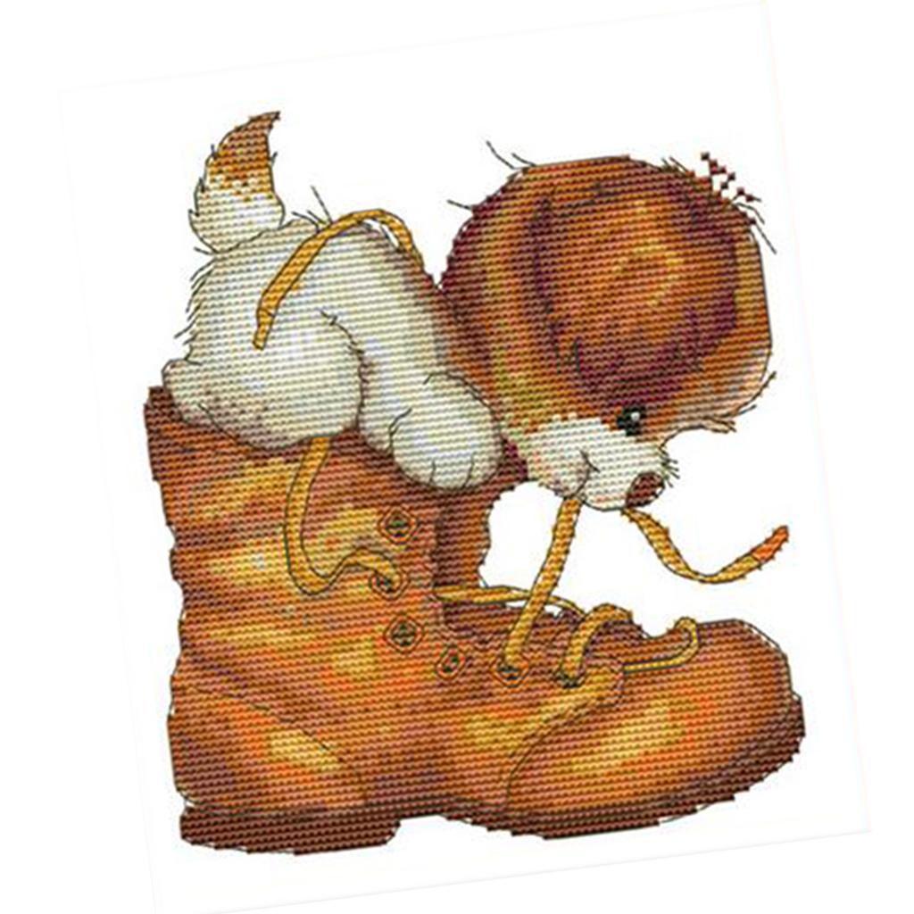 Cross Stitch Stamped Kits Beginners - Zestawy do haftu krzyżykowego z nadrukowanym