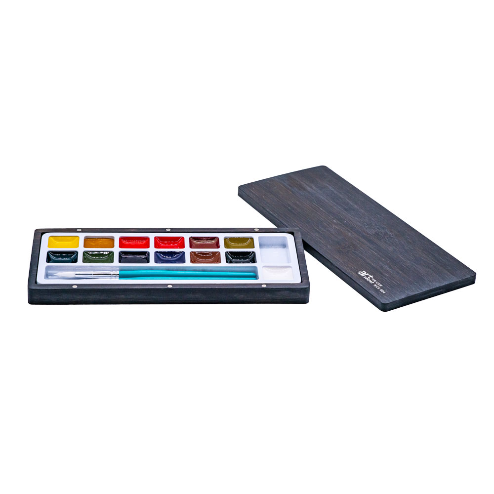 ArtSecret 13 Paleta Akwareli w – Watercolor Paint Set Solid Pigment recenzja i cena