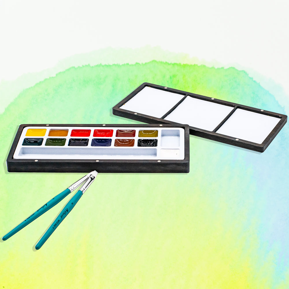 ArtSecret 13 Paleta Akwareli w – Watercolor Paint Set Solid Pigment recenzja i cena