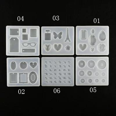 Zestaw 6 silikonowych form do  – Silicone Epoxy Resin Molds Set recenzja i cena