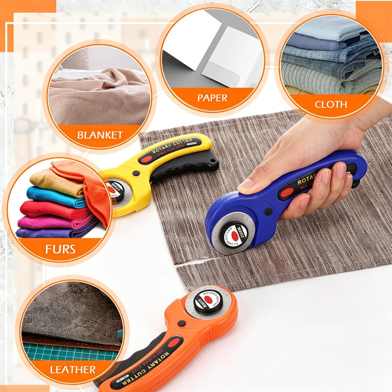 Obcinak rotacyjny do tkanin z  – Rotary Cutter For Fabric 45Mm recenzja i cena