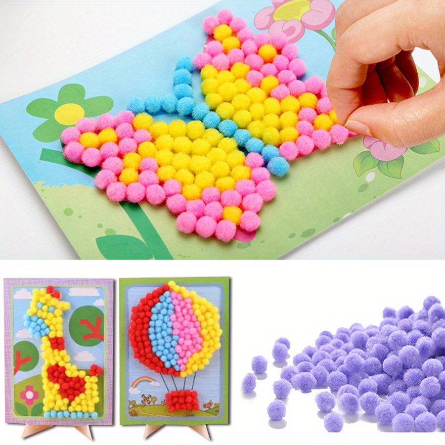 2 szt. 16x21cm Kolorowe Pompon – Painting Supplies recenzja i cena