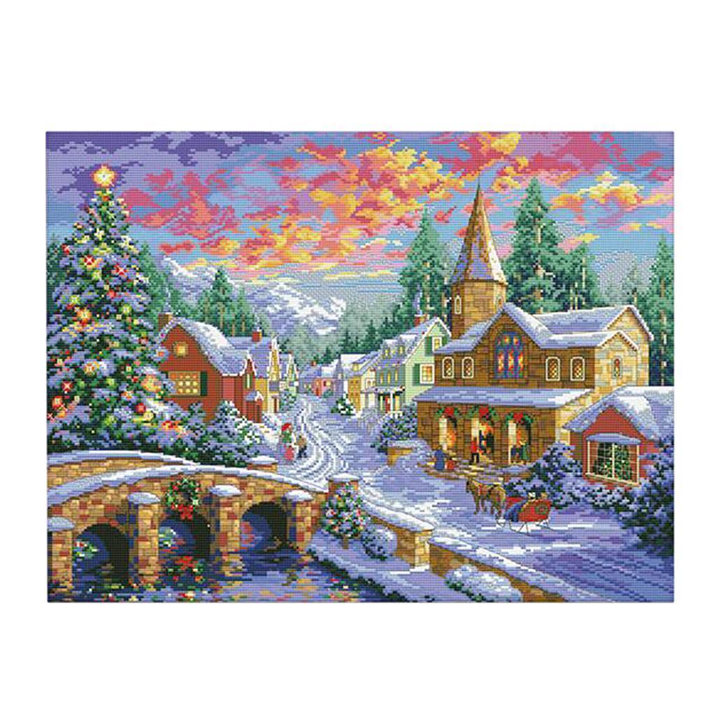 Zestaw do haftowania DIY, haft – Cross Stitch Stamped Kits Beginners recenzja i cena