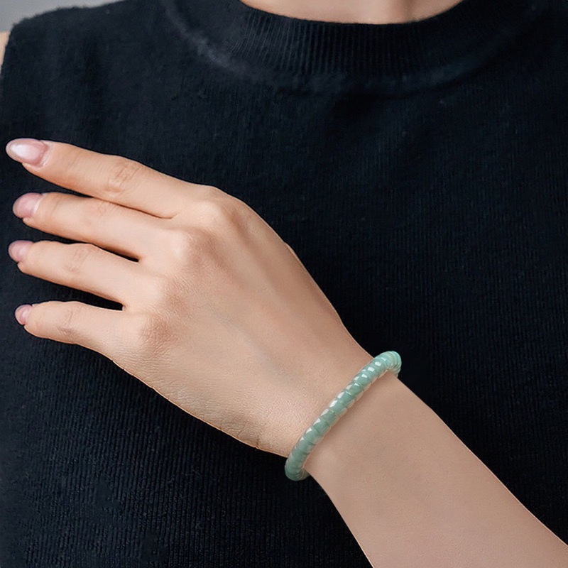 Naturalny jadeit klasy A w kol – Beading recenzja i cena