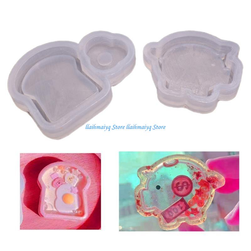 573B Formy żywiczne z piaskiem – Silicone Epoxy Resin Molds Set recenzja i cena