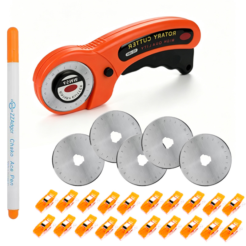 Nóż obrotowy 45 mm, akcesoria  – Rotary Cutter For Fabric 45Mm recenzja i cena