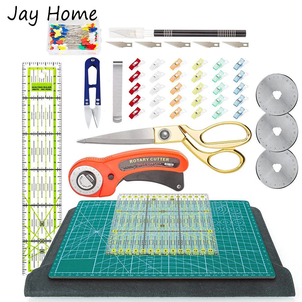 42PCS Zestaw noży obrotowych 4 – Rotary Cutter For Fabric 45Mm recenzja i cena