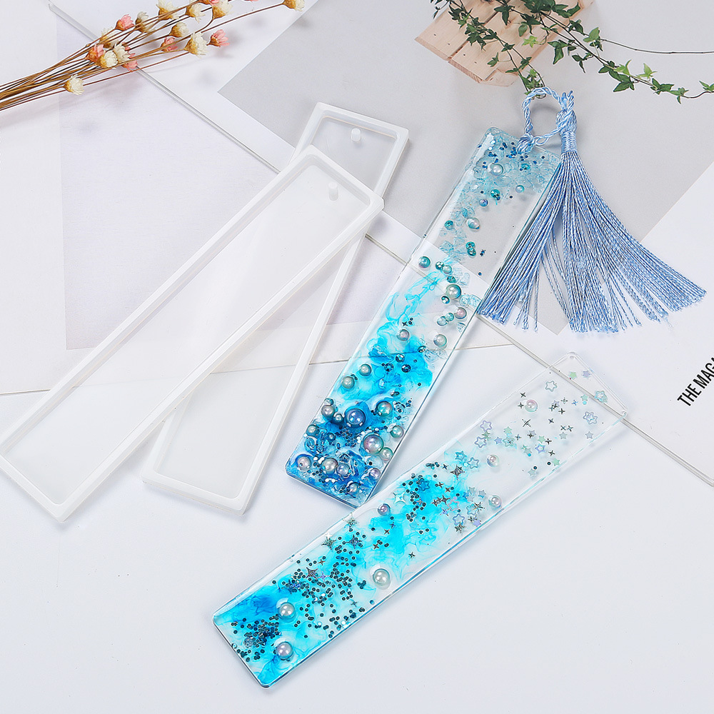 Nowy zestaw 6 szt. prostokątny – Silicone Epoxy Resin Molds Set recenzja i cena