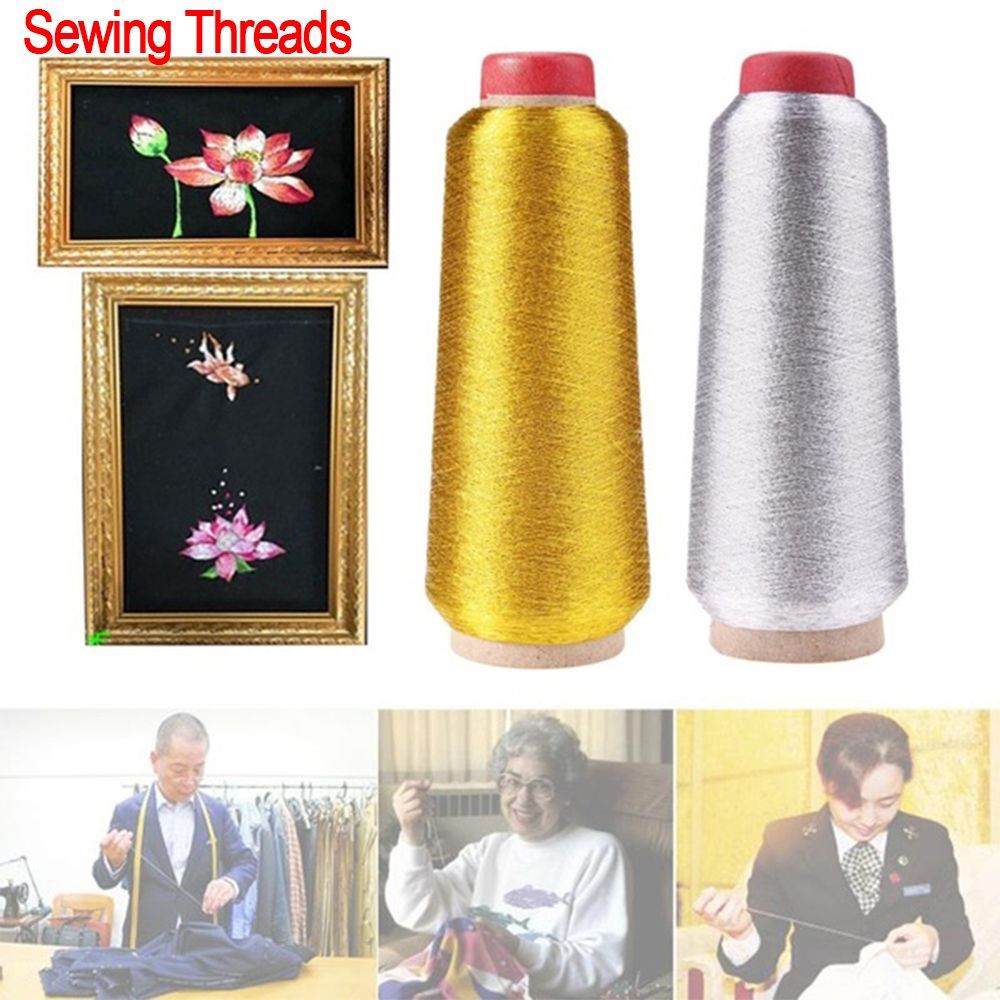 Złote/srebrne nici do haftu ko – Cotton Embroidery Thread Skeins recenzja i cena