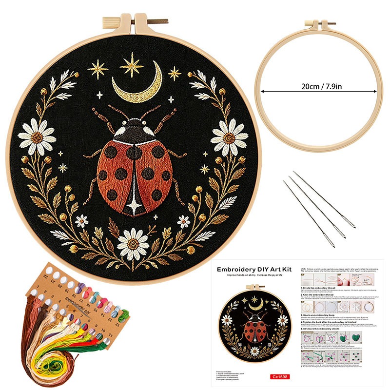 Zestaw do haftu krzyżykowego z – Cross Stitch Stamped Kits Beginners recenzja i cena