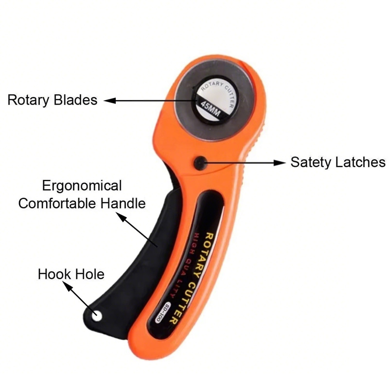 Nóż rolkowy 45 mm do cięcia tk – Rotary Cutter For Fabric 45Mm recenzja i cena