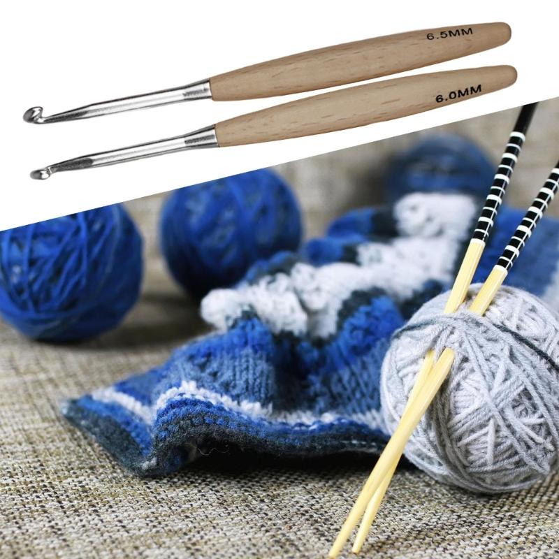 Szydełko z ergonomicznym uchwy – Wooden Crochet Hooks Ergonomic Handle recenzja i cena