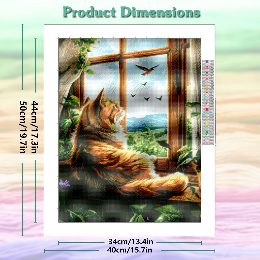 Zestaw do haftowania krzyżykow – Cross Stitch Stamped Kits Beginners recenzja i cena