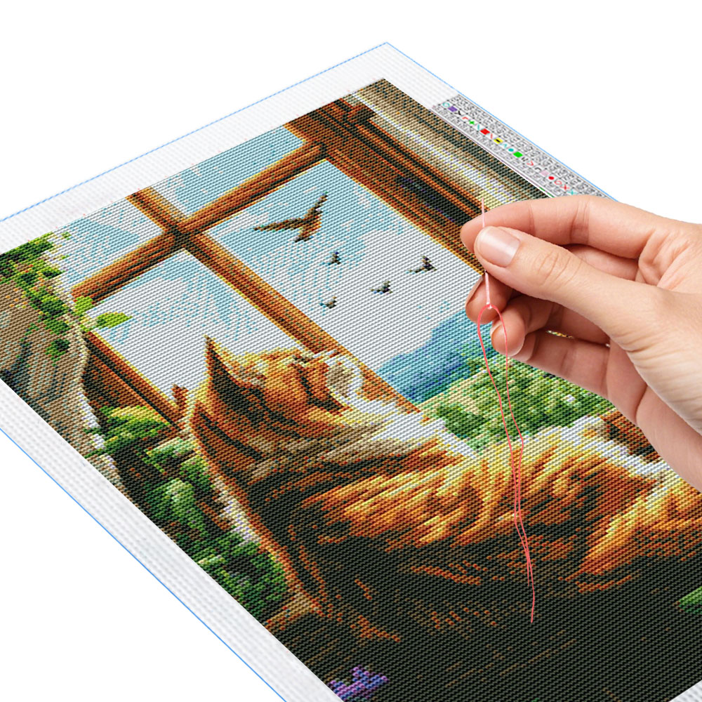 Zestaw do haftowania krzyżykow – Cross Stitch Stamped Kits Beginners recenzja i cena