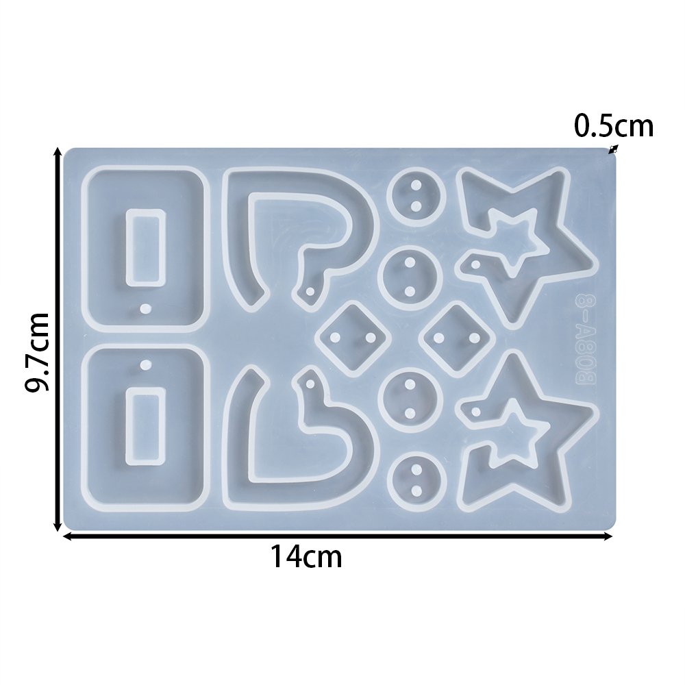 1 sztuk/partia geometryczne ko – Silicone Epoxy Resin Molds Set recenzja i cena