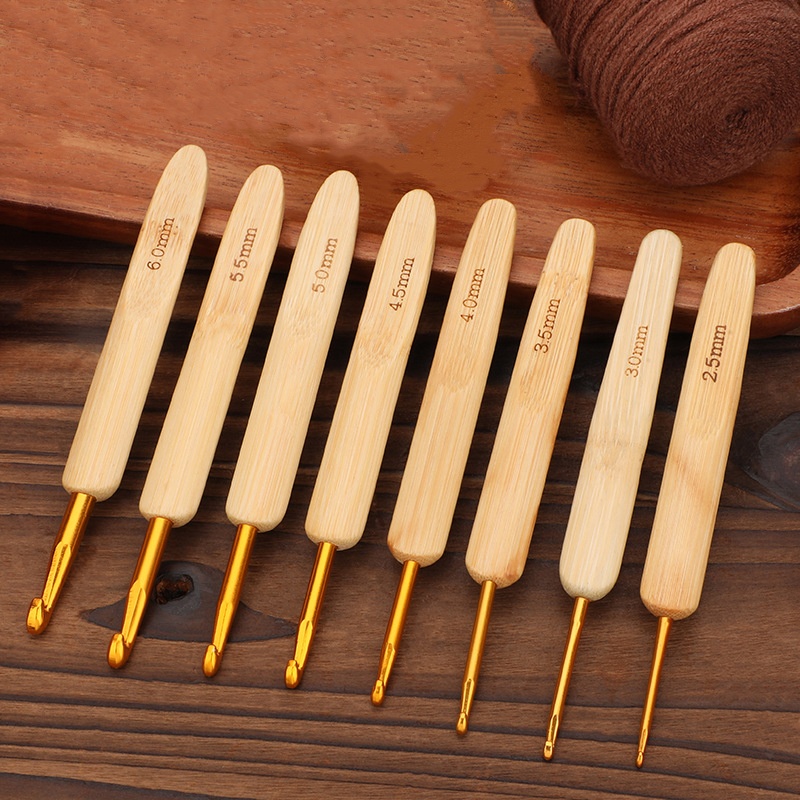 Bambusowe drewniane uchwyty sz – Wooden Crochet Hooks Ergonomic Handle recenzja i cena