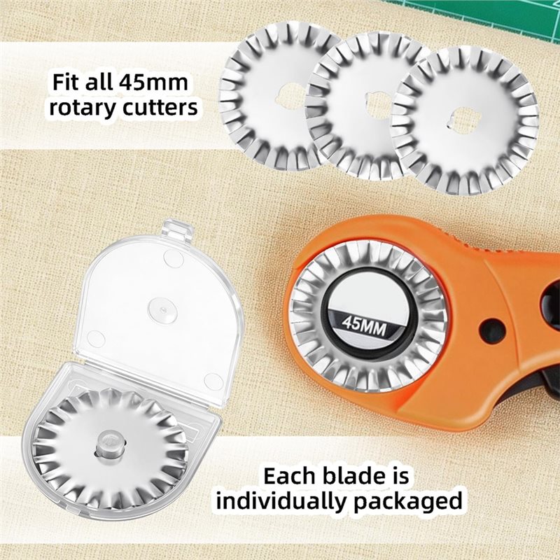 Wymienne ostrza AAAF do pikowa – Rotary Cutter For Fabric 45Mm recenzja i cena