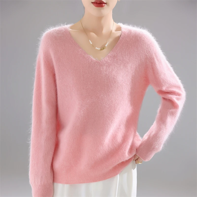 Damski sweter z wełny merino 1 – Embroidery recenzja i cena