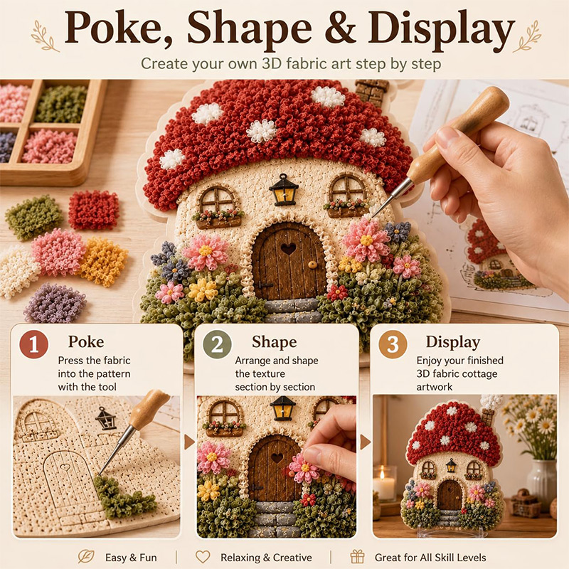 Zestaw DIY do tworzenia trójwy – Craft Tools recenzja i cena