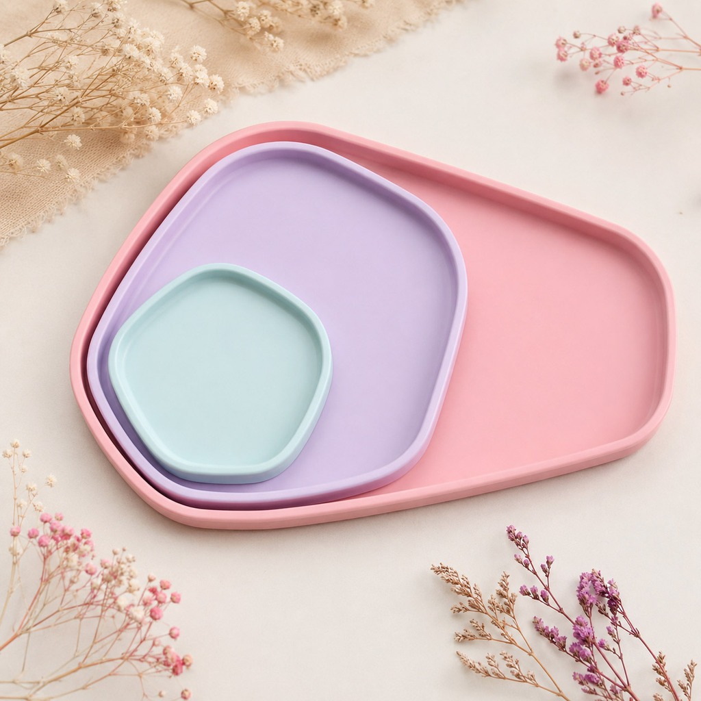 3 szt. Nieregularne formy sili – Silicone Epoxy Resin Molds Set recenzja i cena
