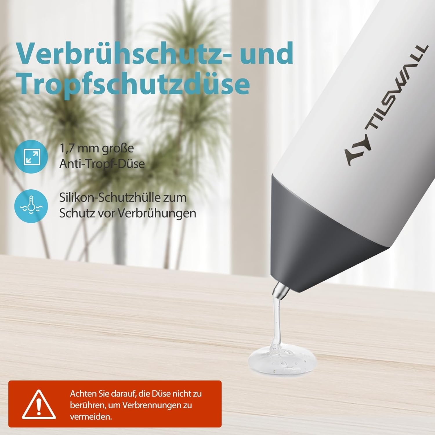 Bezprzewodowy pistolet do klej – Hot Melt Glue Gun Cordless recenzja i cena