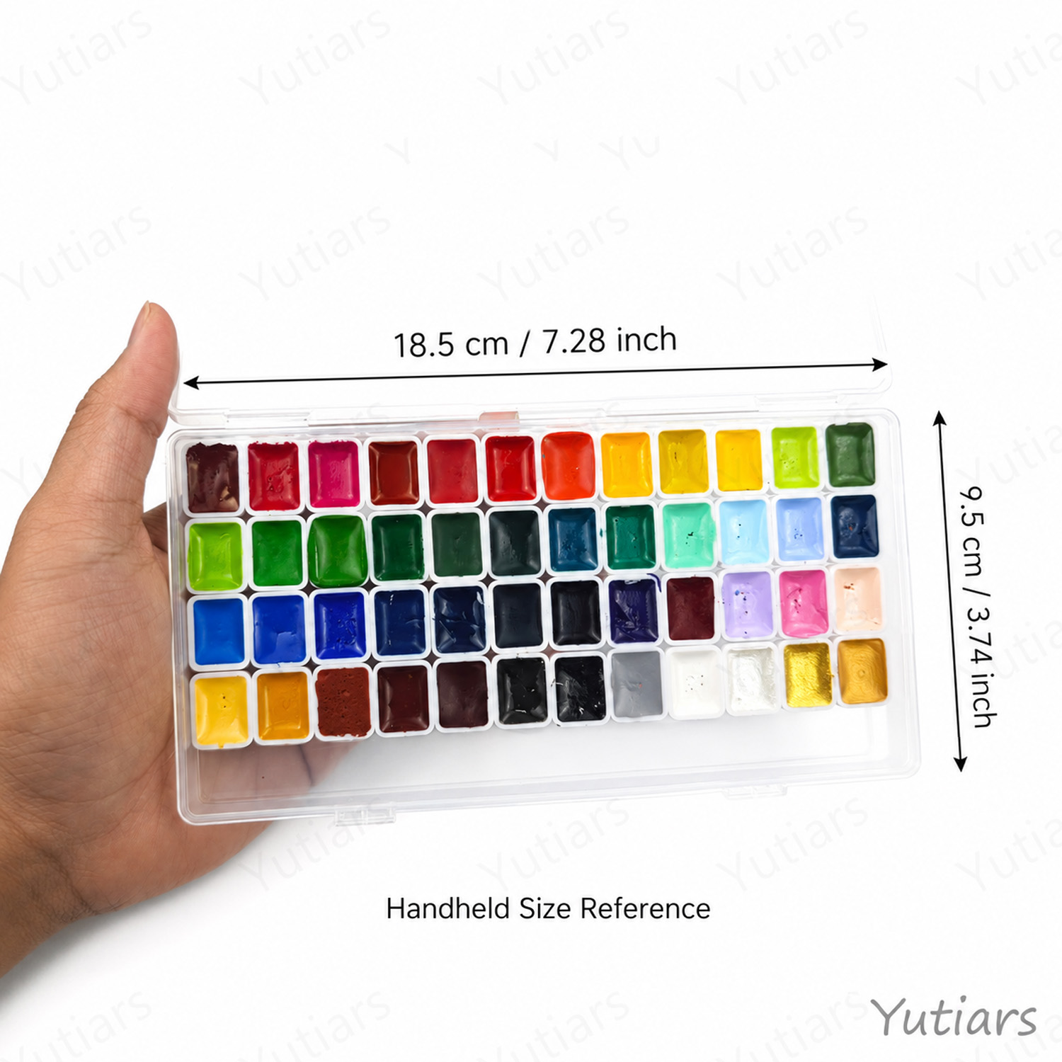 Profesjonalny zestaw farb akwa – Watercolor Paint Set Solid Pigment recenzja i cena