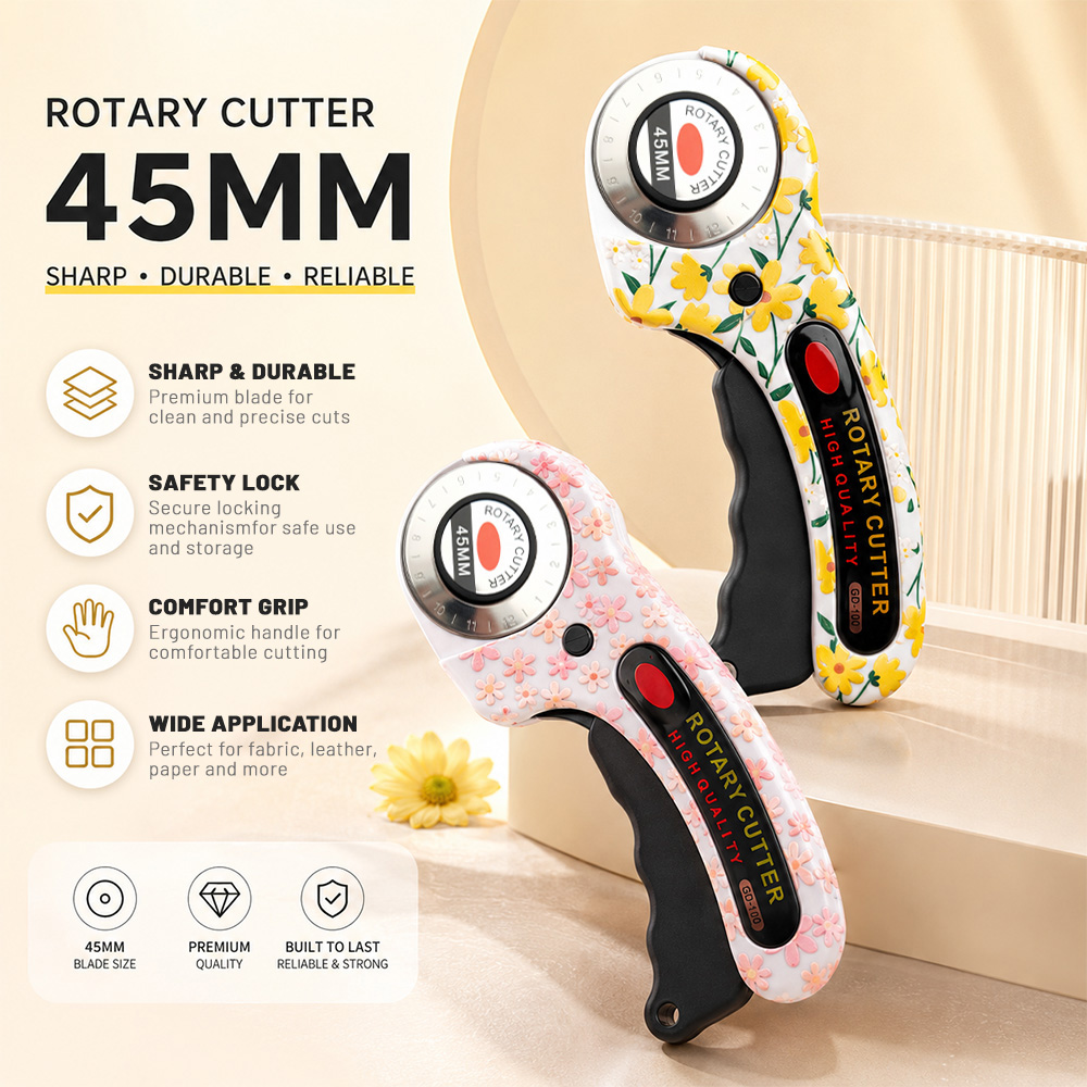 Nóż obrotowy 45 mm do cięcia k – Rotary Cutter For Fabric 45Mm recenzja i cena