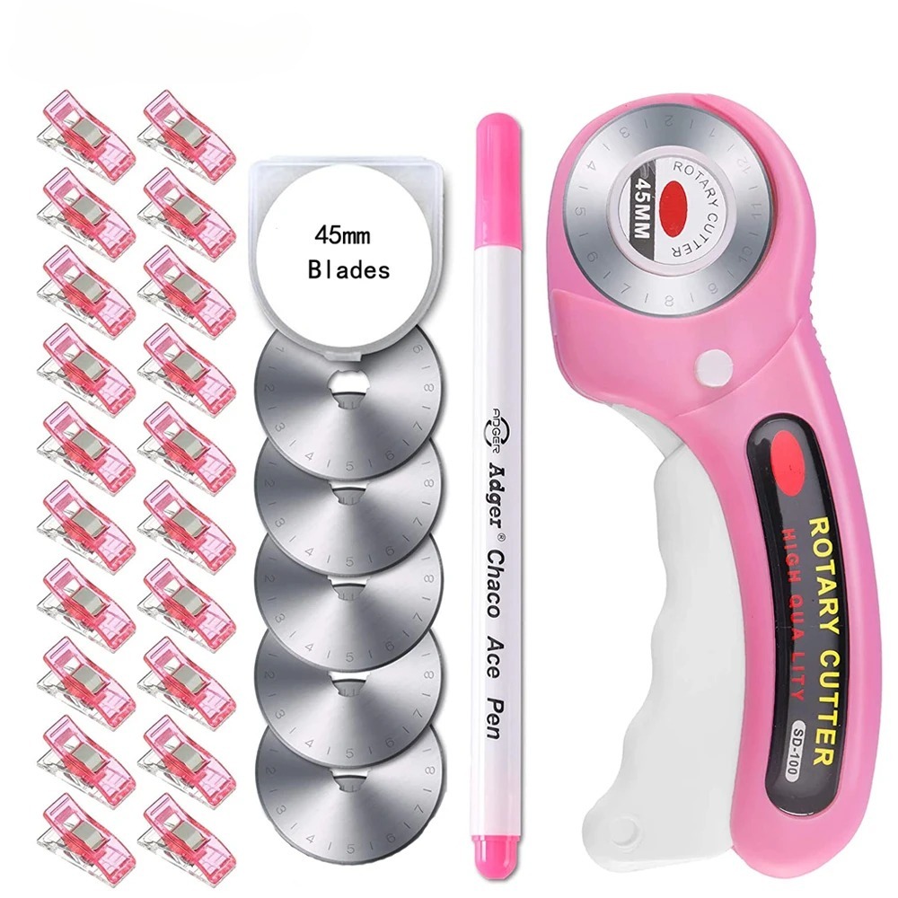 Zestaw noży rotacyjnych 45 mm, – Rotary Cutter For Fabric 45Mm recenzja i cena