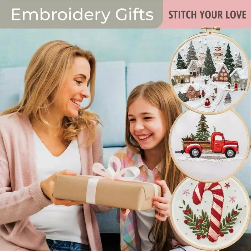 Zestaw startowy do haftu ręczn – Cross Stitch Stamped Kits Beginners recenzja i cena