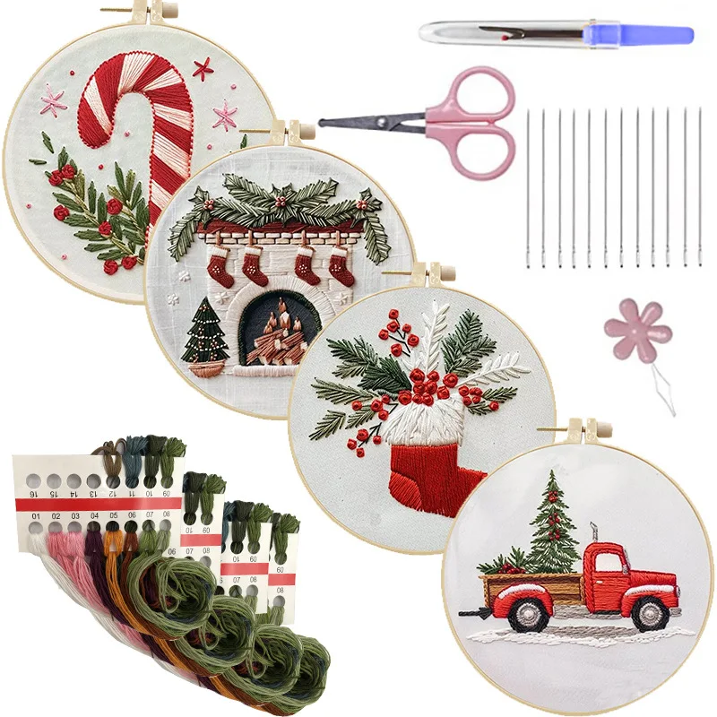 Zestaw startowy do haftu ręczn – Cross Stitch Stamped Kits Beginners recenzja i cena