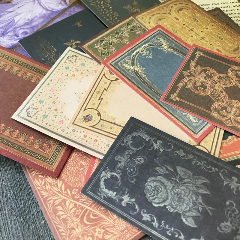16 szt. Vintage Bohemian Cards – Vintage Junk Journal Scrapbooking Paper recenzja i cena
