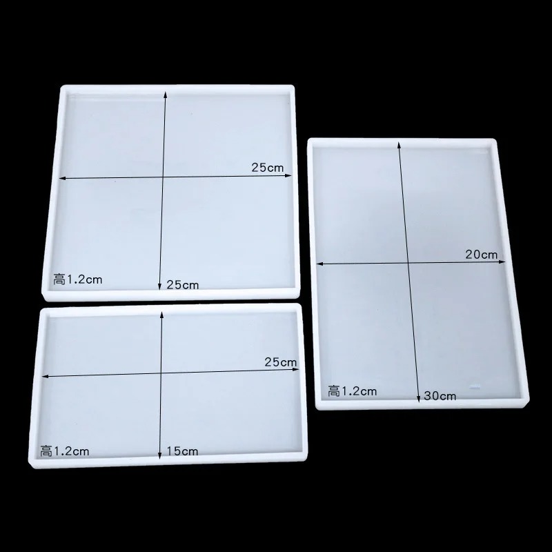 Forma silikonowa do żywicy, tr – Silicone Epoxy Resin Molds Set recenzja i cena