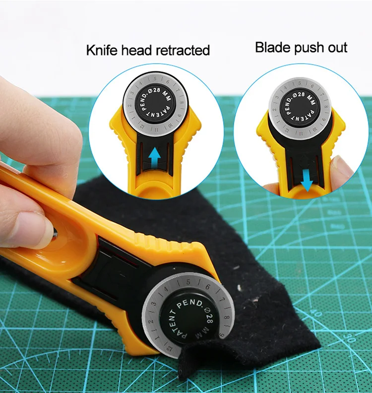 Ostrza do obrotowego noża tnąc – Rotary Cutter For Fabric 45Mm recenzja i cena