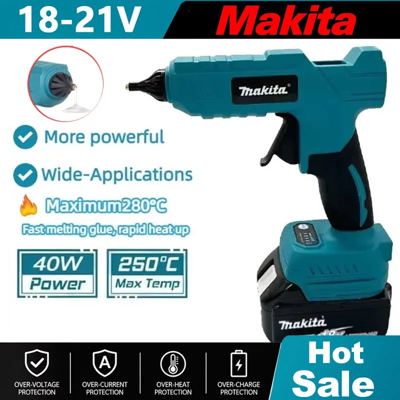 Bezprzewodowy elektryczny pist – Hot Melt Glue Gun Cordless recenzja i cena