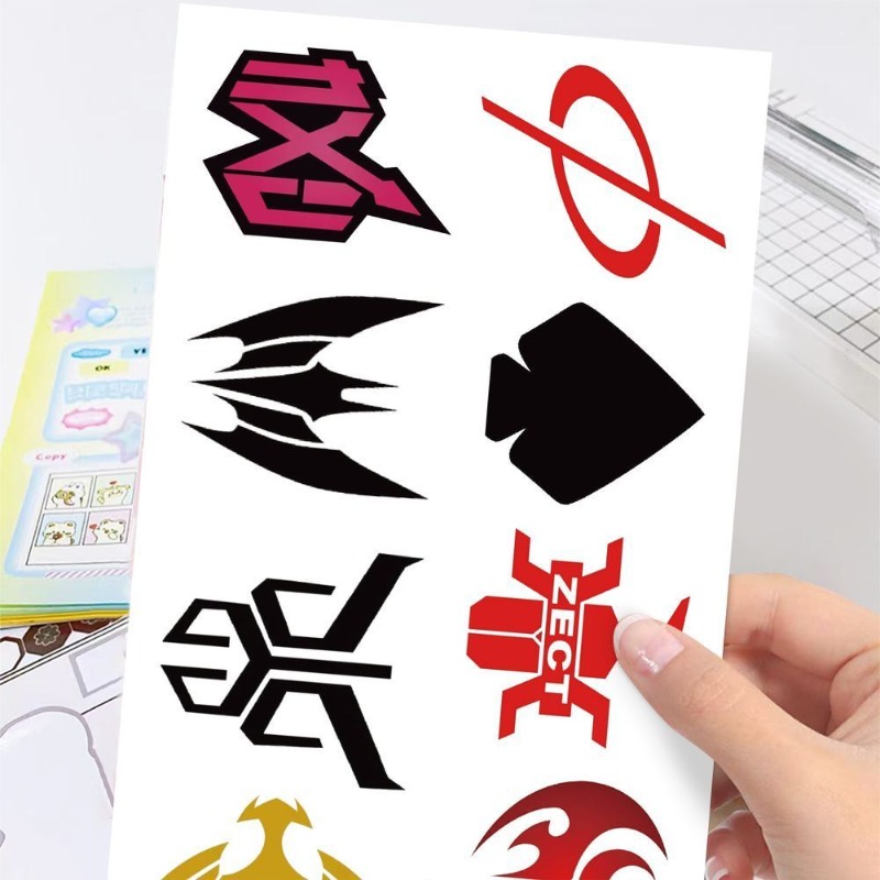 60 arkuszy naklejek z logo Kam – Scrapbooking recenzja i cena